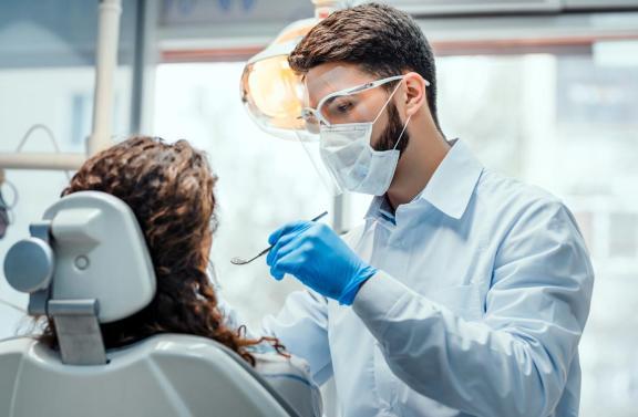 Dentist Working