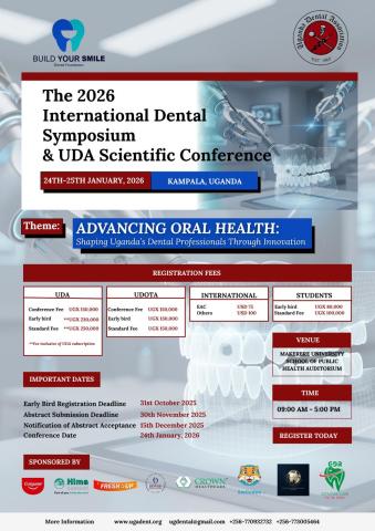 Annual International Dental Symposium and the Uganda Dental Association Scientific Conference 2026