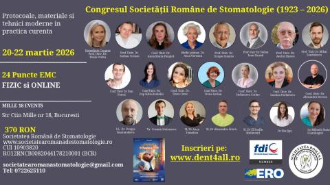 The Congress of the Romanian Society of Stomatology